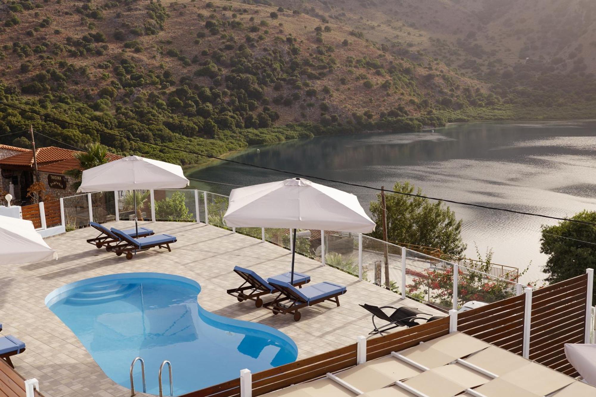 Lake View Suites Kavallos  Bagian luar foto
