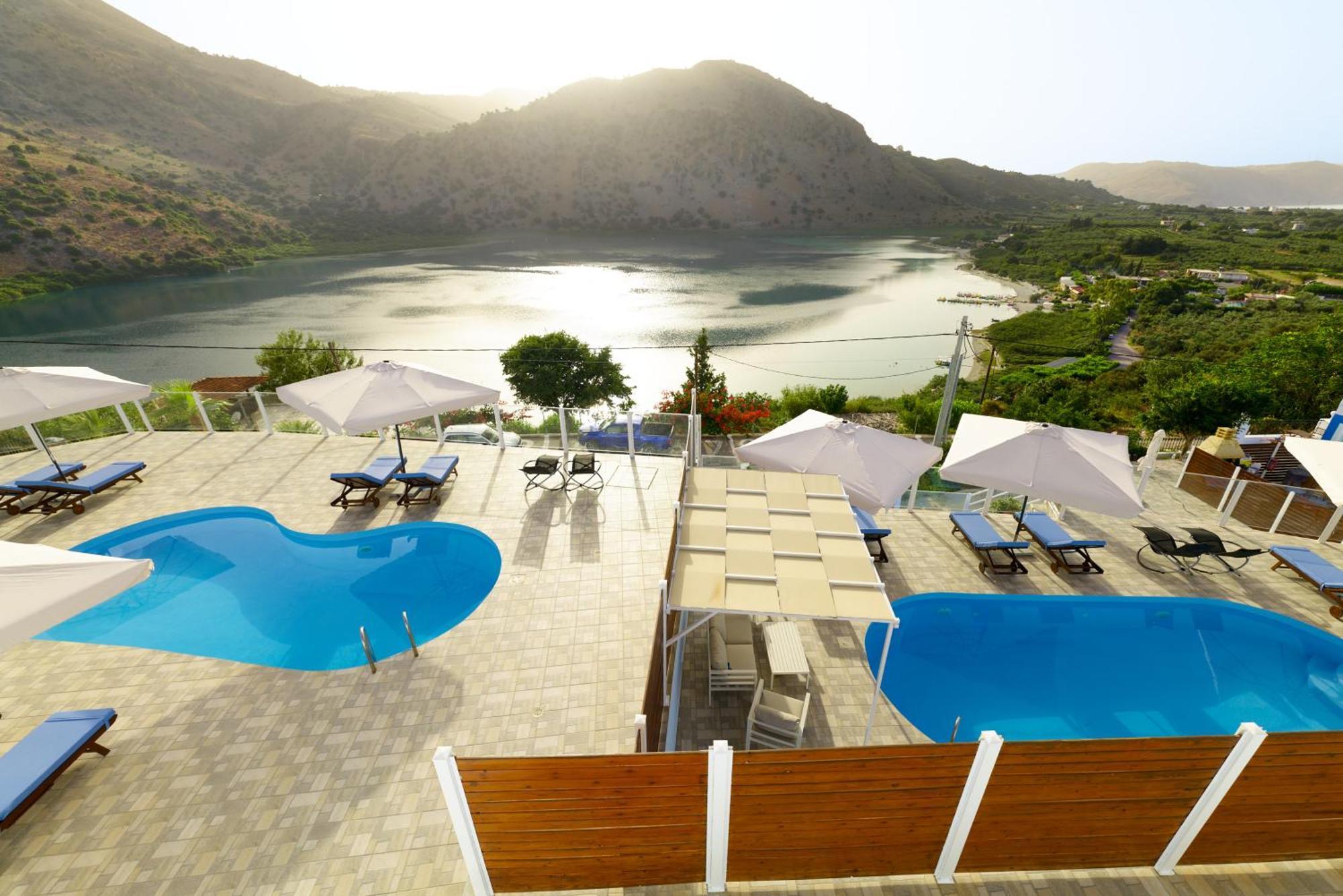Lake View Suites Kavallos  Bagian luar foto